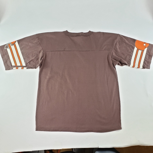 Vtg NFL Cleveland Browns T-Shirt 80s Single Stitch - Picture 5 of 8